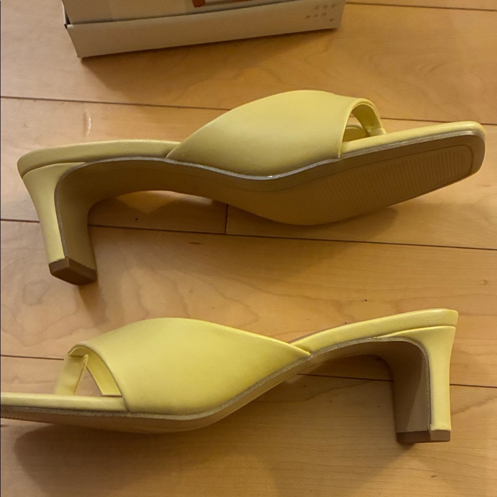 A New Day Women's Bright Yellow Sandals - Picture 5 of 5